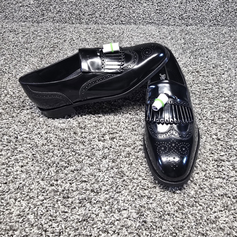 Florsheim Lexington Wingtip Tassel Slip On‎ Dress Shoes Men Size 11.5 D